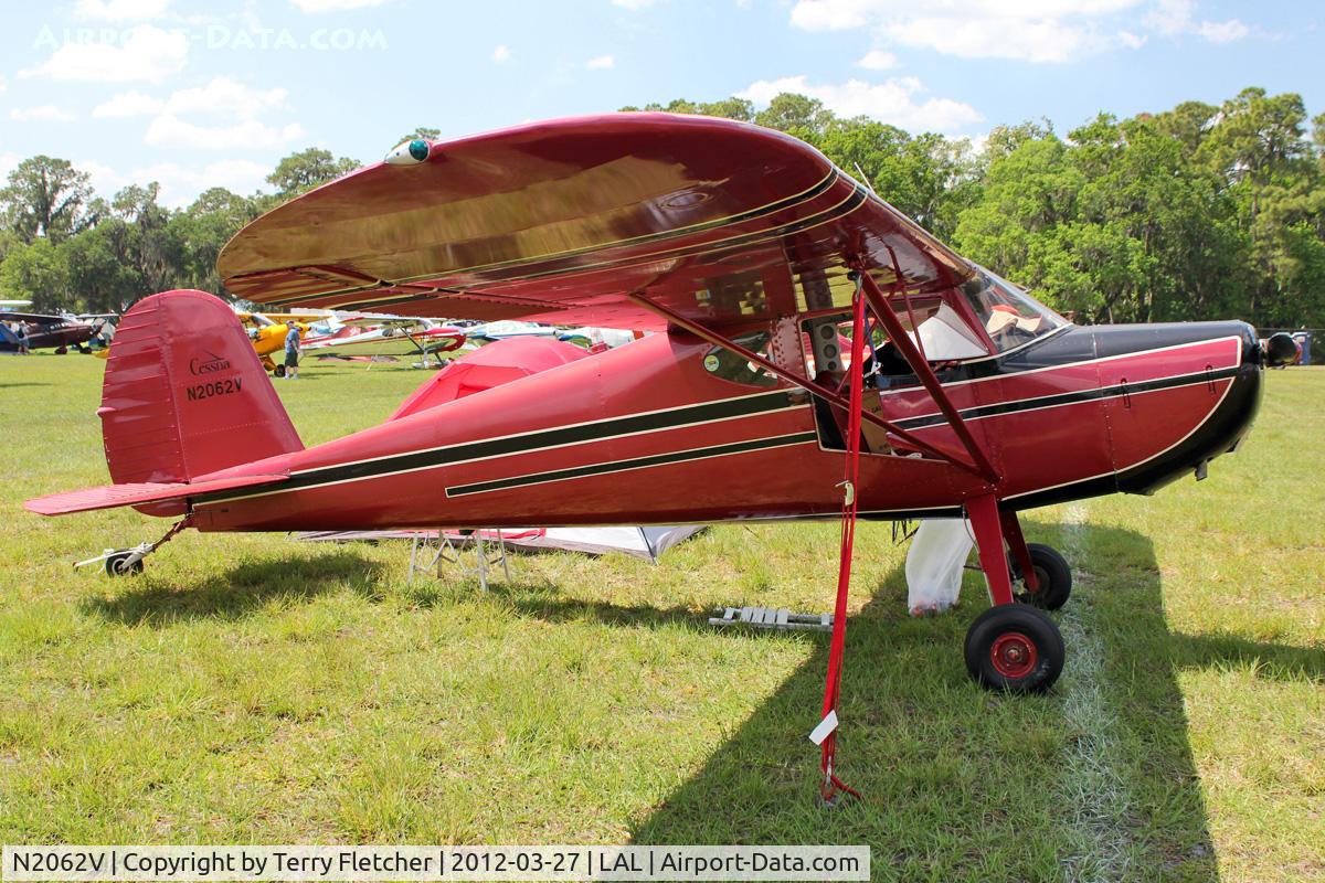 N2062V, 1947 Cessna 120 C/N 14275, At 2012 Sun N Fun