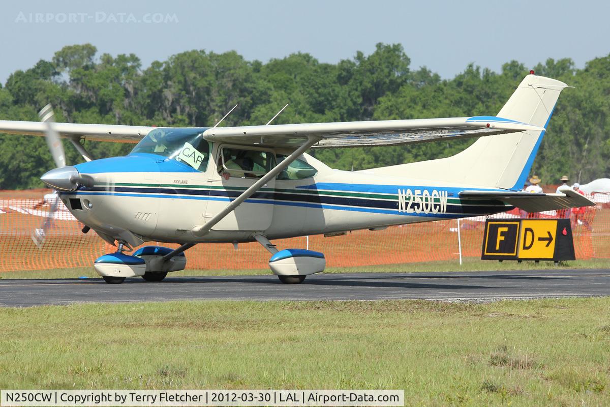 N250CW, 1982 Cessna 182R Skylane C/N 18268273, At 2012 Sun N Fun