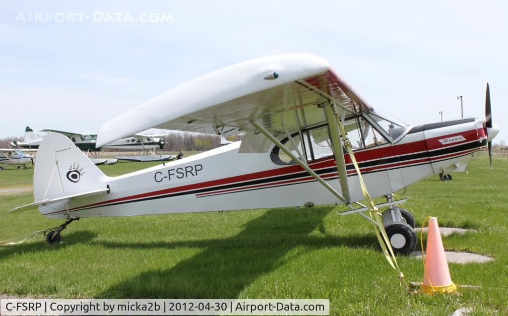 C-FSRP, 1962 Piper PA-18 Super Cub C/N 18-7395, Parked