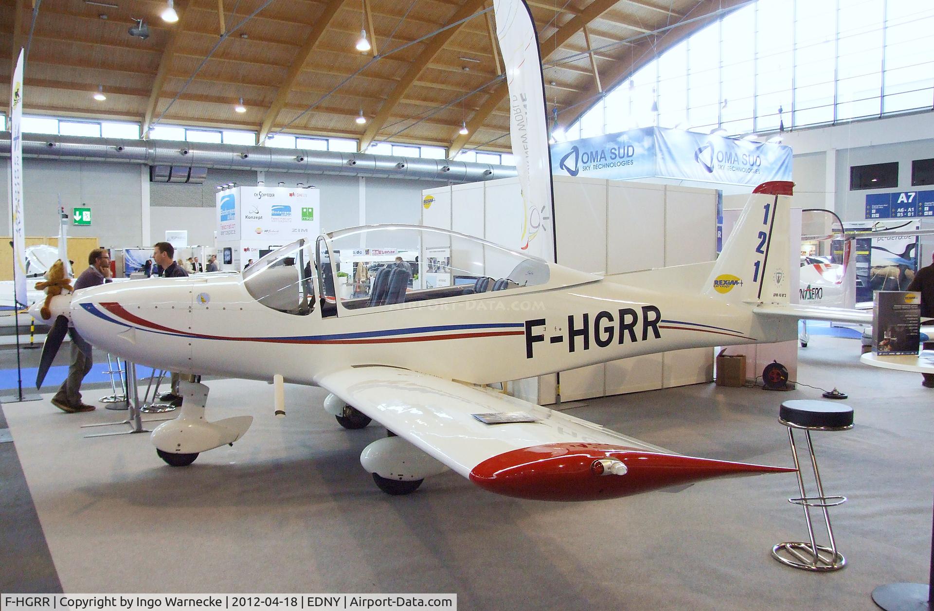 F-HGRR, Issoire APM 40 Simba C/N 03, Issoire Aviation APM-40 Simba at the AERO 2012, Friedrichshafen