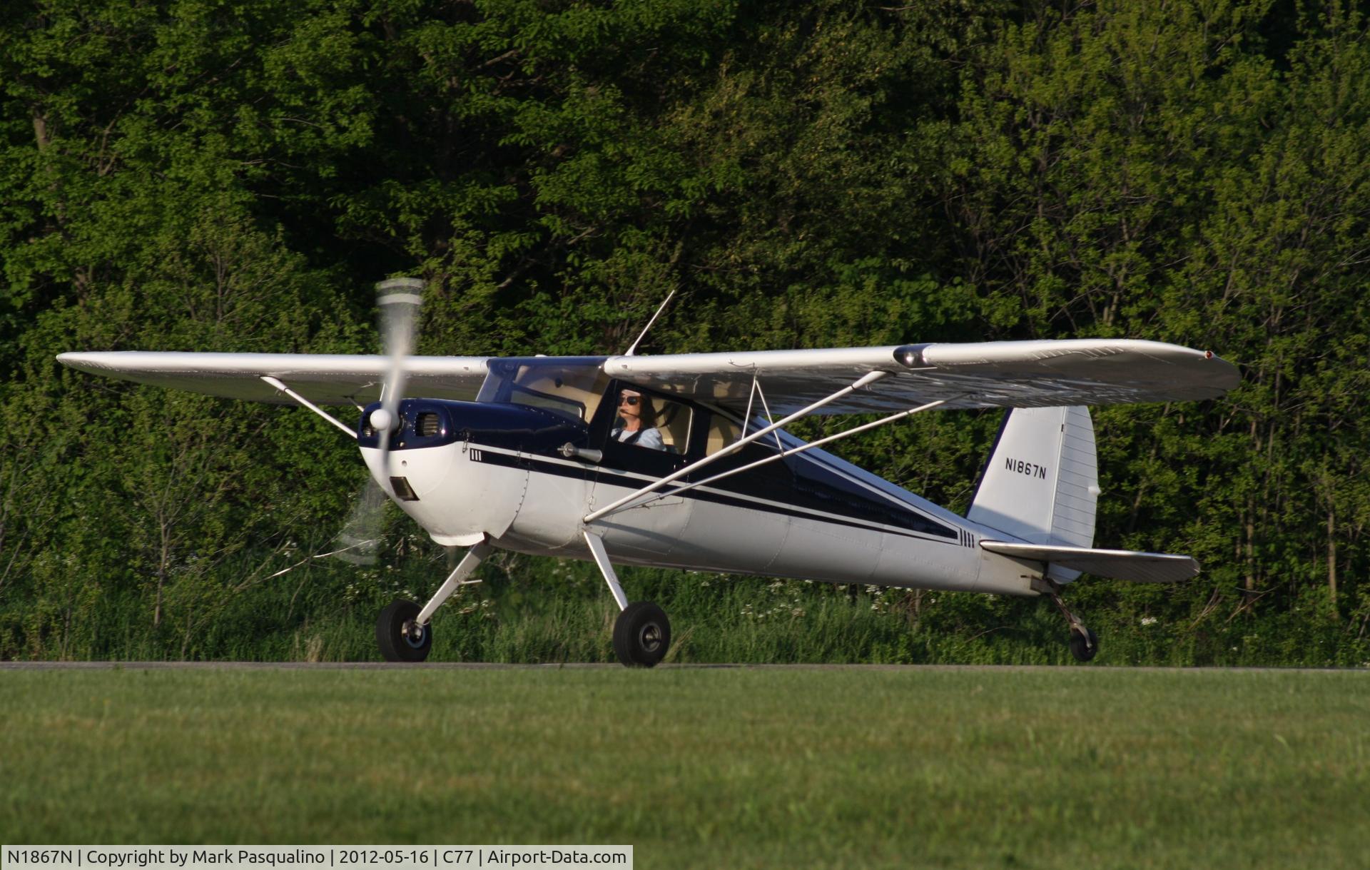 N1867N, 1946 Cessna 120 C/N 12111, Cessna 120
