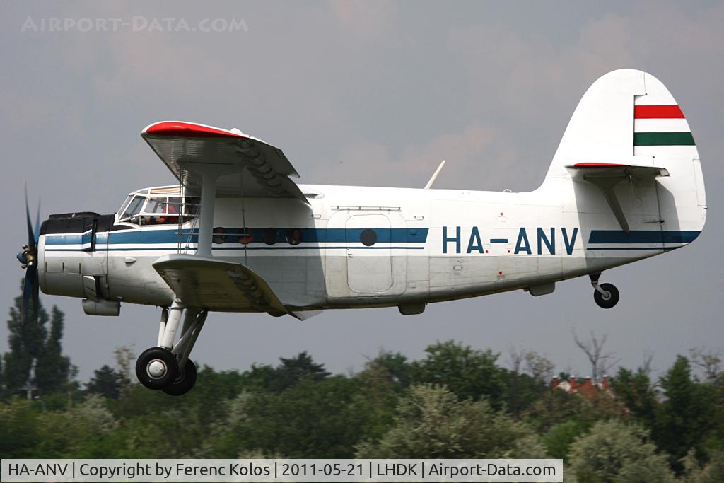 HA-ANV, 1988 PZL-Mielec An-2TD C/N 1G231-48, Dunakeszi