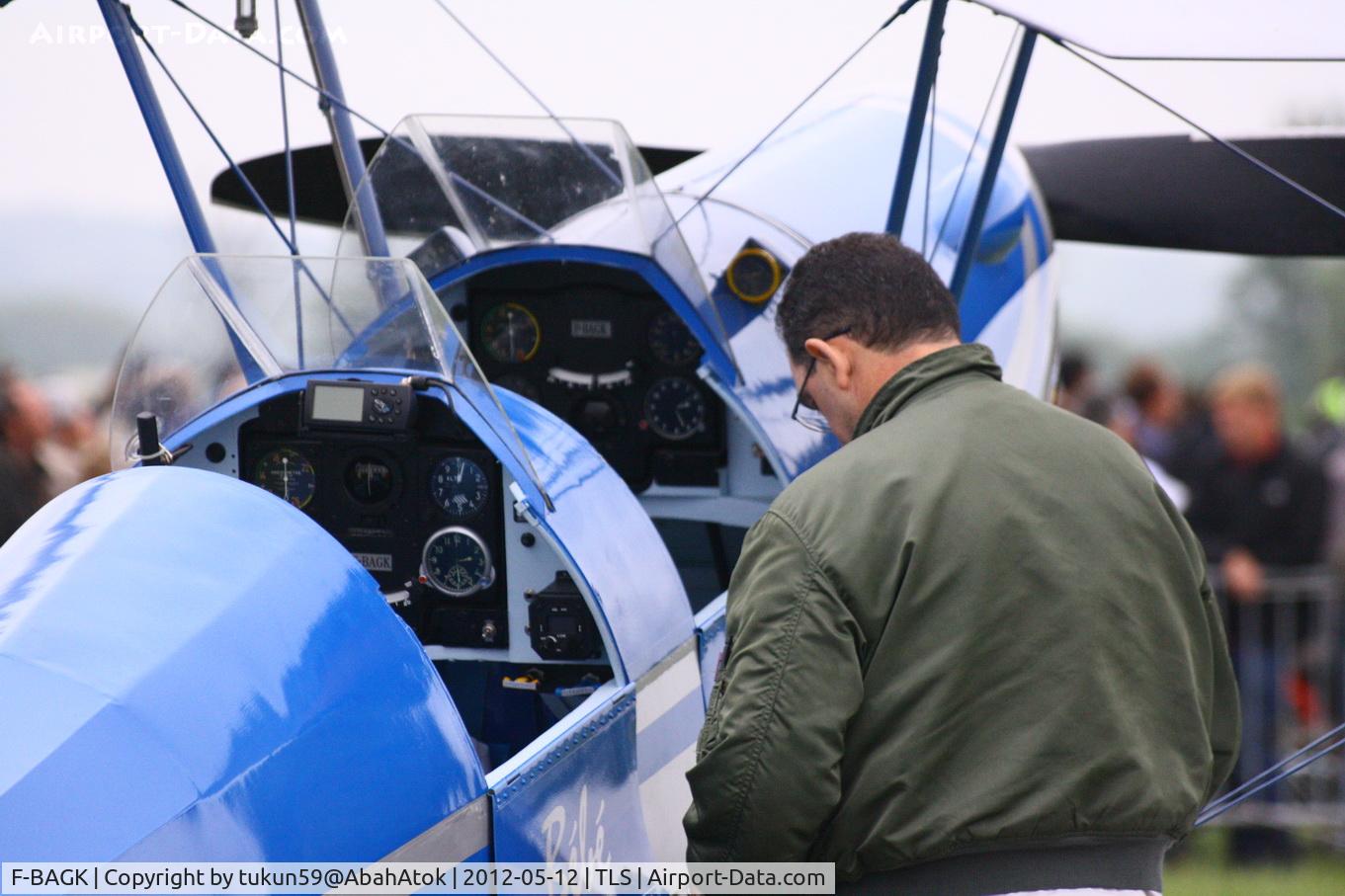 F-BAGK, 1949 Nord Stampe SV-4C C/N 1110, Ste Nle Constr Aer Nord STAMPE