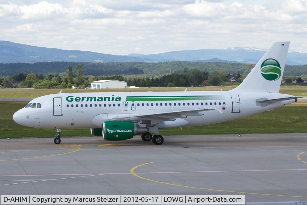 D-AHIM, 2009 Airbus A319-112 C/N 3818, Germania A319