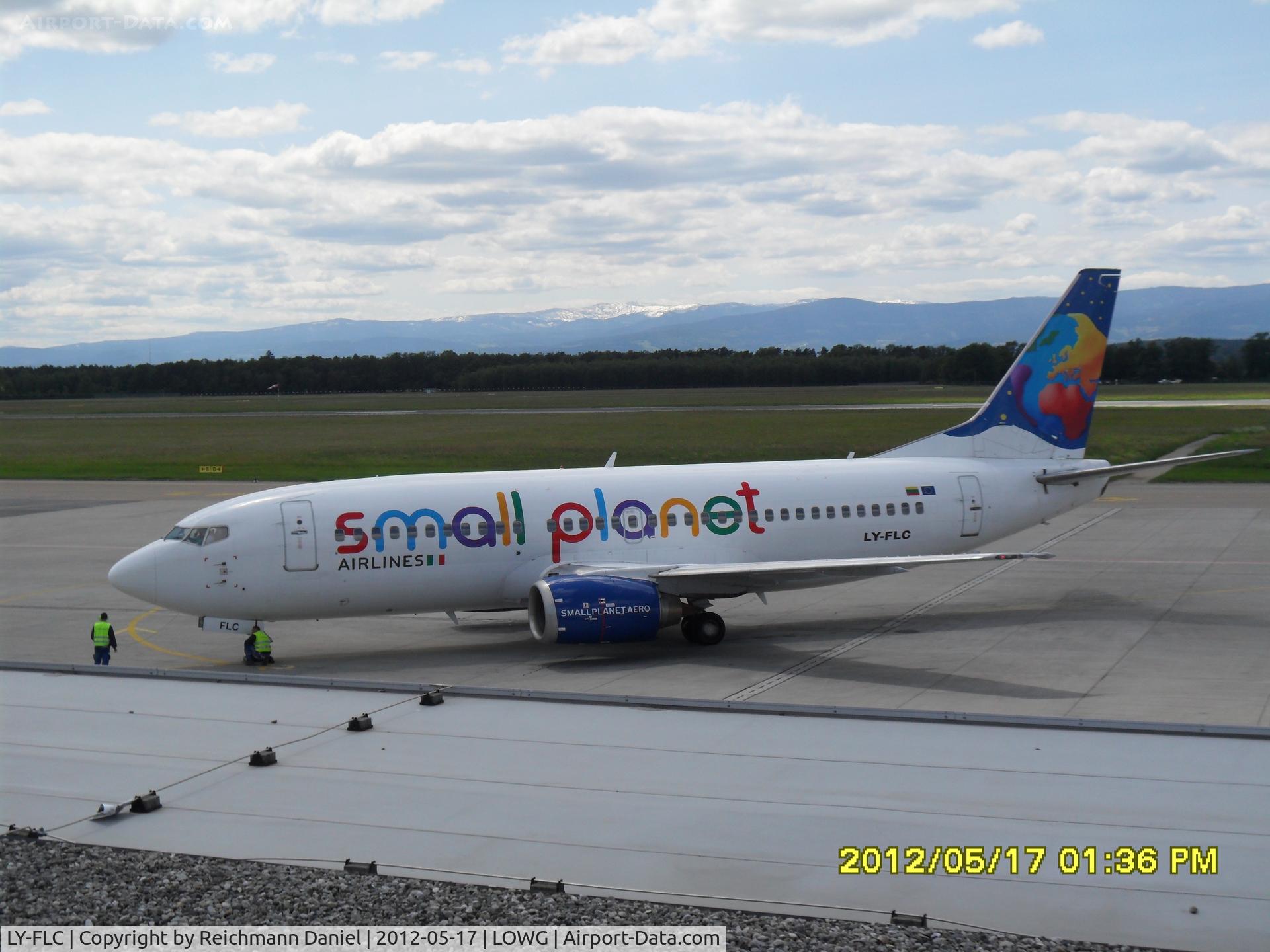 LY-FLC, 1997 Boeing 737-31S C/N 29055, Nice visitor today :)
