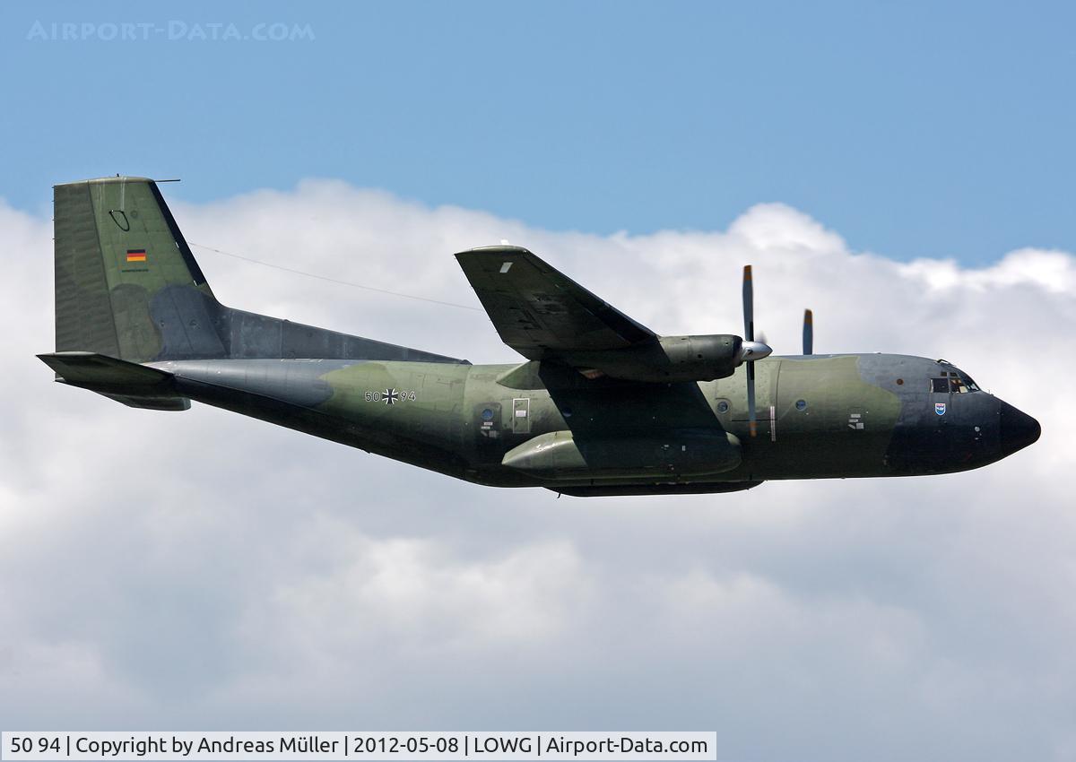 50 94, Transall C-160D C/N D131, Farewell flight.