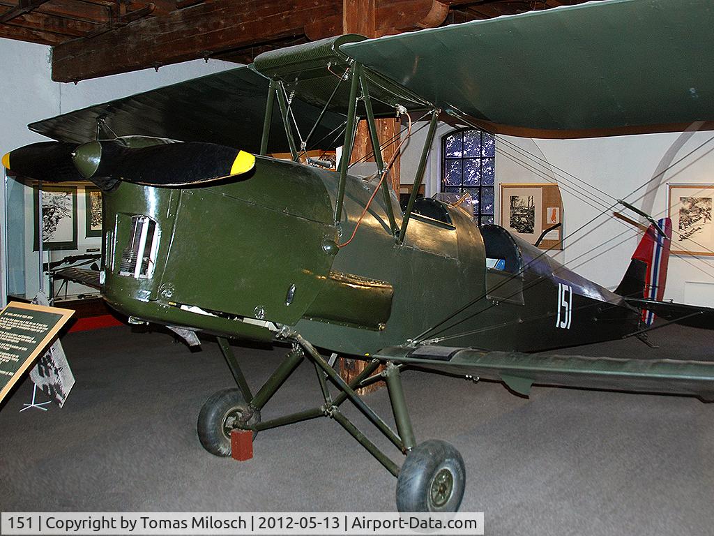 151, De Havilland DH-82A Tiger Moth II C/N 161, Displayed at Norwegian Museum of Science, Technology and Medicine in Oslo.