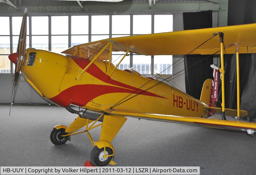HB-UUY, 1936 Doflug Bu-131B Jungmann C/N 10, at Museum Altenrhein