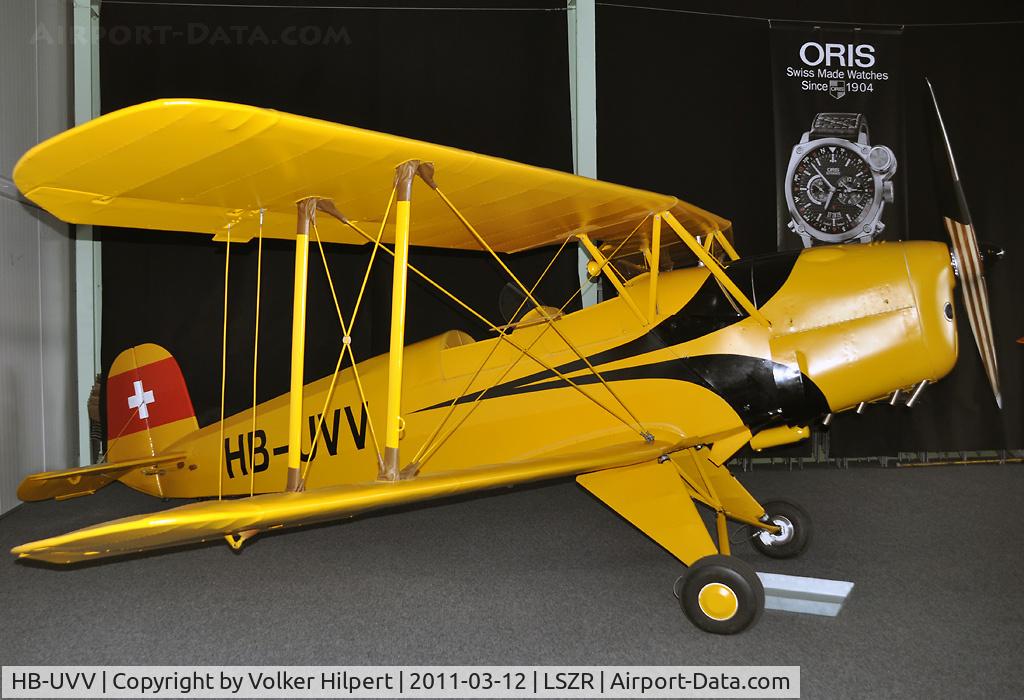 HB-UVV, 1957 Bucker Bu-131E Jungmann C/N 2127, at Museum Altenrhein