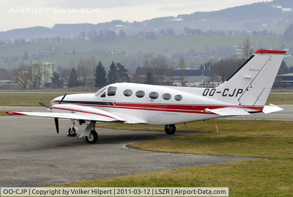 OO-CJP, 1979 Cessna 414A Chancellor C/N 414A-0229, at Altenrhein