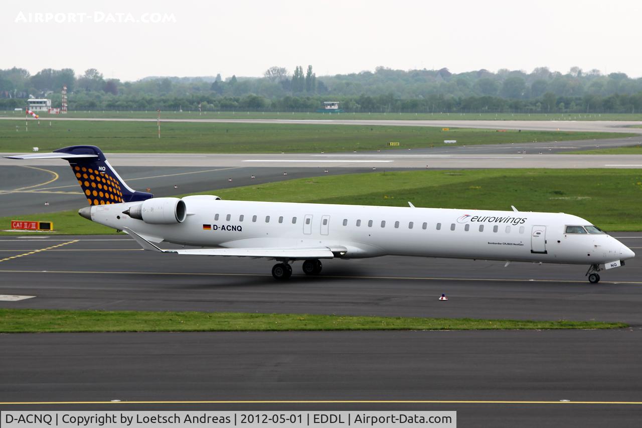 D-ACNQ, 2010 Bombardier CRJ-900LR (CL-600-2D24) C/N 15260, DLH3432 Dusseldorf to Manchester, Ringway (MAN)
