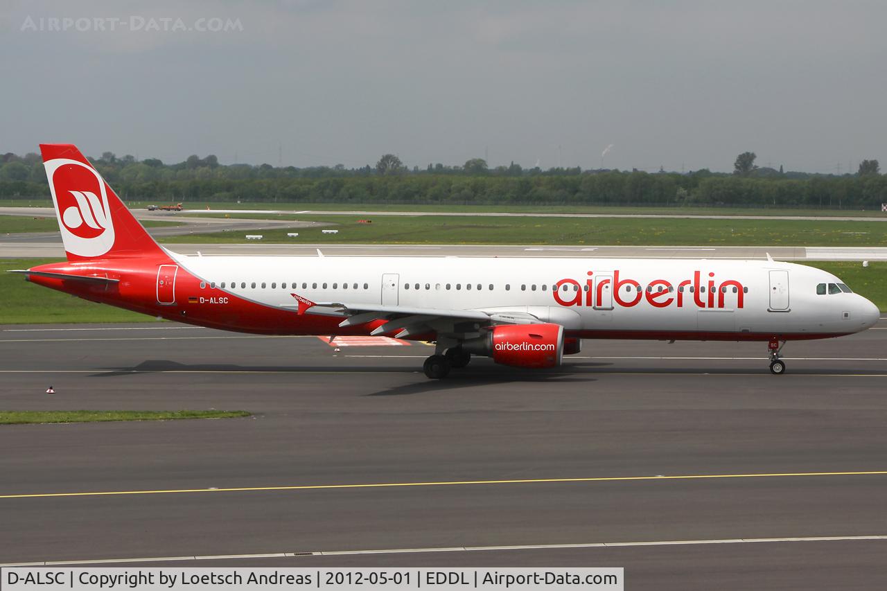 D-ALSC, 2003 Airbus A321-211 C/N 2005, BER2546 Dusseldorf to Alicante (ALC)