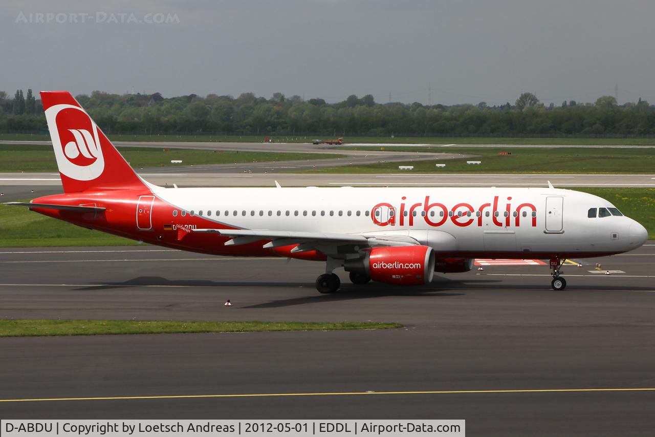 D-ABDU, 2008 Airbus A320-214 C/N 3516, BER2368 Dusseldorf to Djerba Mellita, Zarzis (DJE)