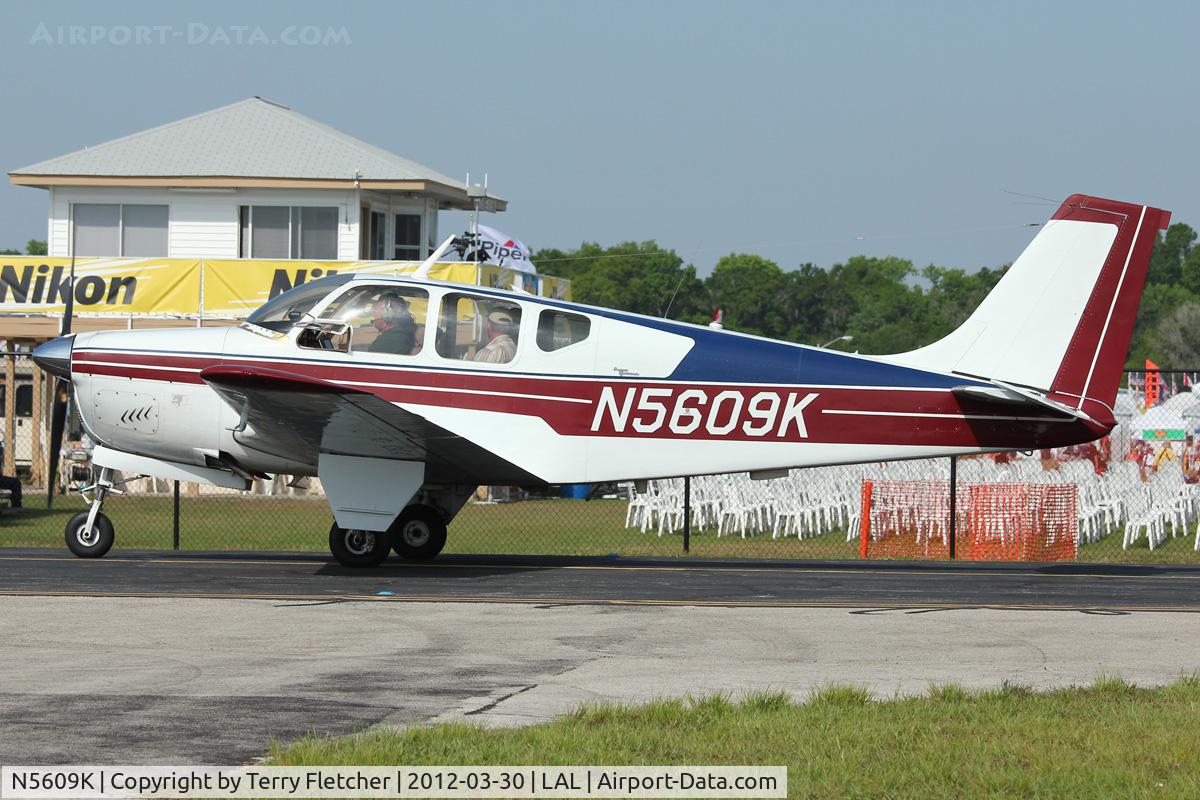 N5609K, 1964 Beech 35-B33 Debonair C/N CD-746, At 2012 Sun N Fun