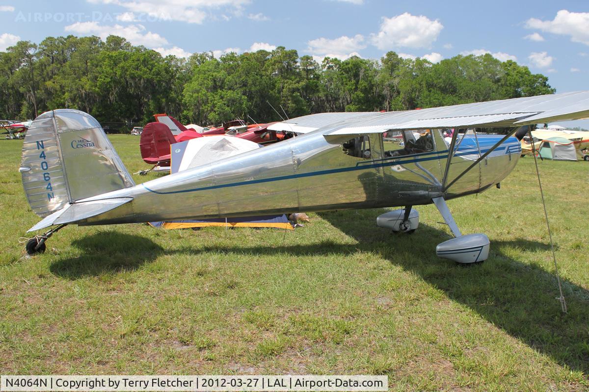 N4064N, Cessna 140 C/N 13512, At 2012 Sun N Fun