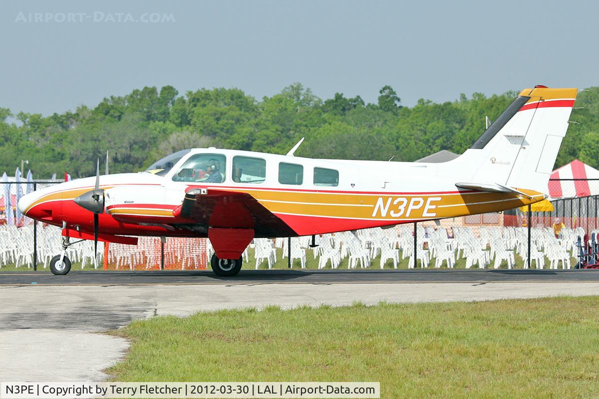 N3PE, 1977 Beech 58 Baron C/N TH-820, At 2012 Sun N Fun