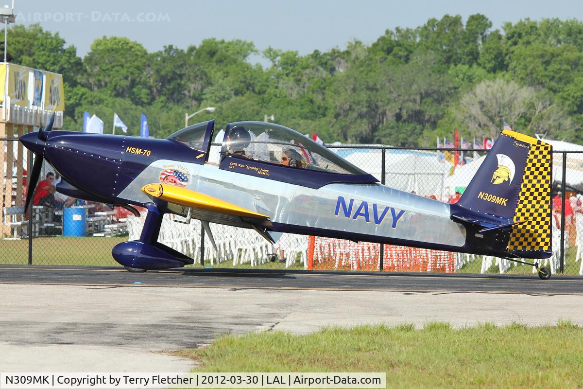 N309MK, Vans RV-8 C/N 82905, At 2012 Sun N Fun