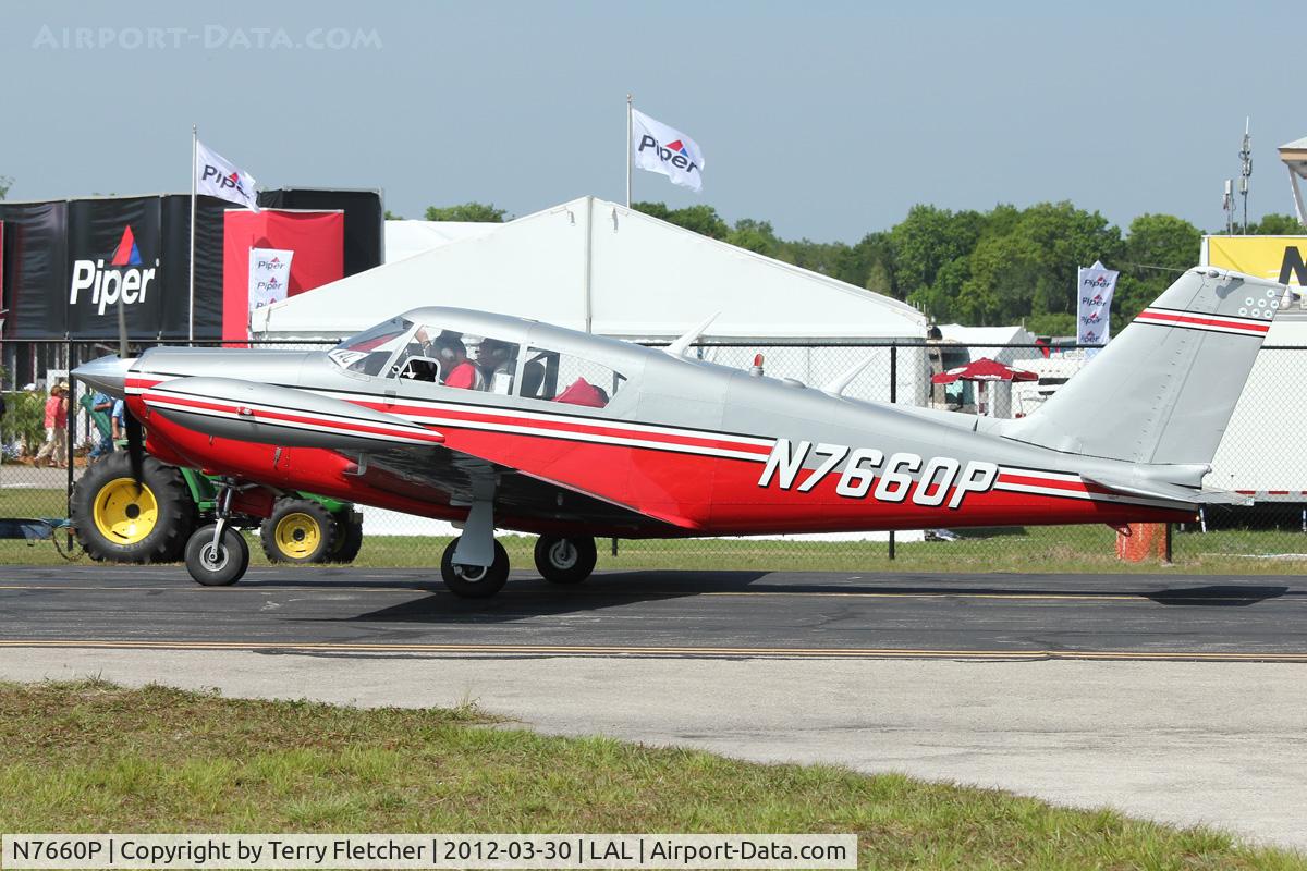 N7660P, 1961 Piper PA-24 C/N 24-2873, At 2012 Sun N Fun