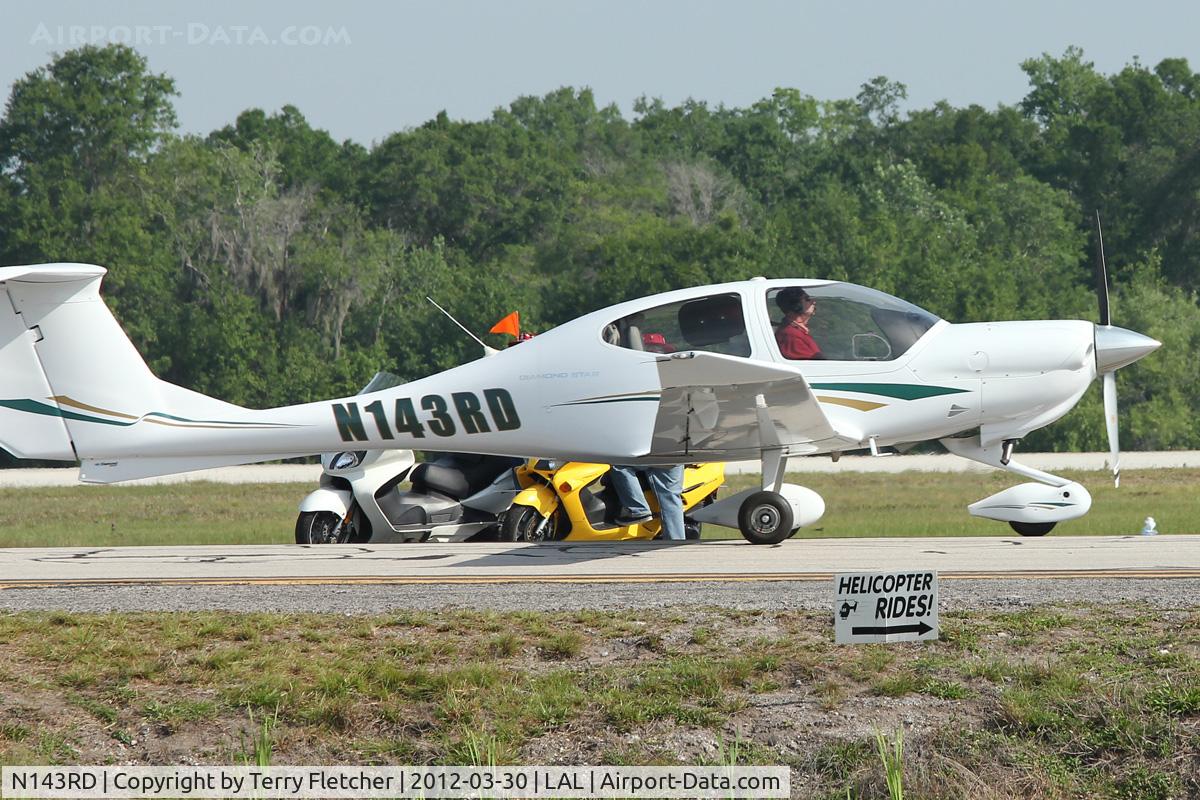 N143RD, 2006 Diamond DA-40 Diamond Star C/N 40.657, At 2012 Sun N Fun
