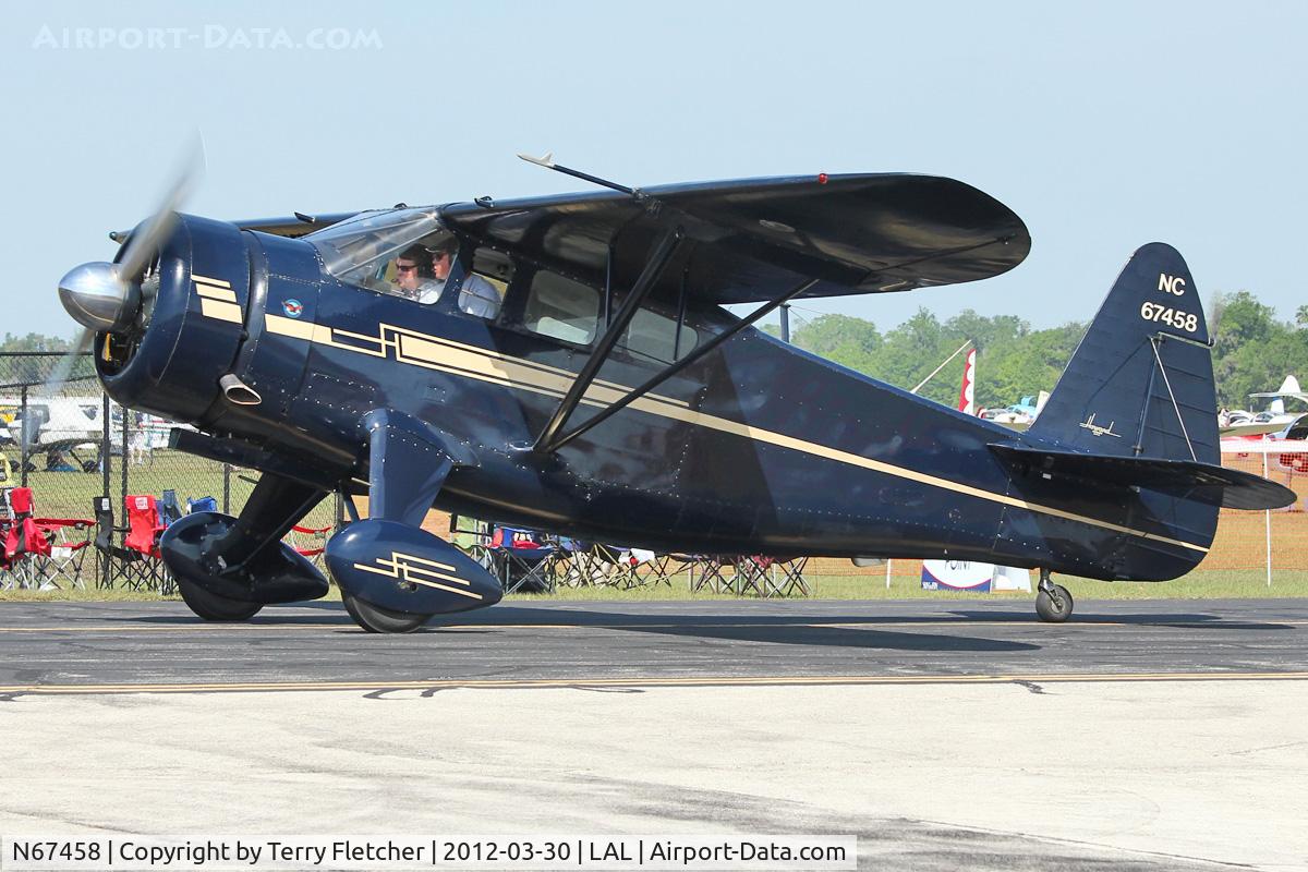 N67458, 1944 Howard Aircraft DGA-15P C/N 1774, At 2012 Sun N Fun