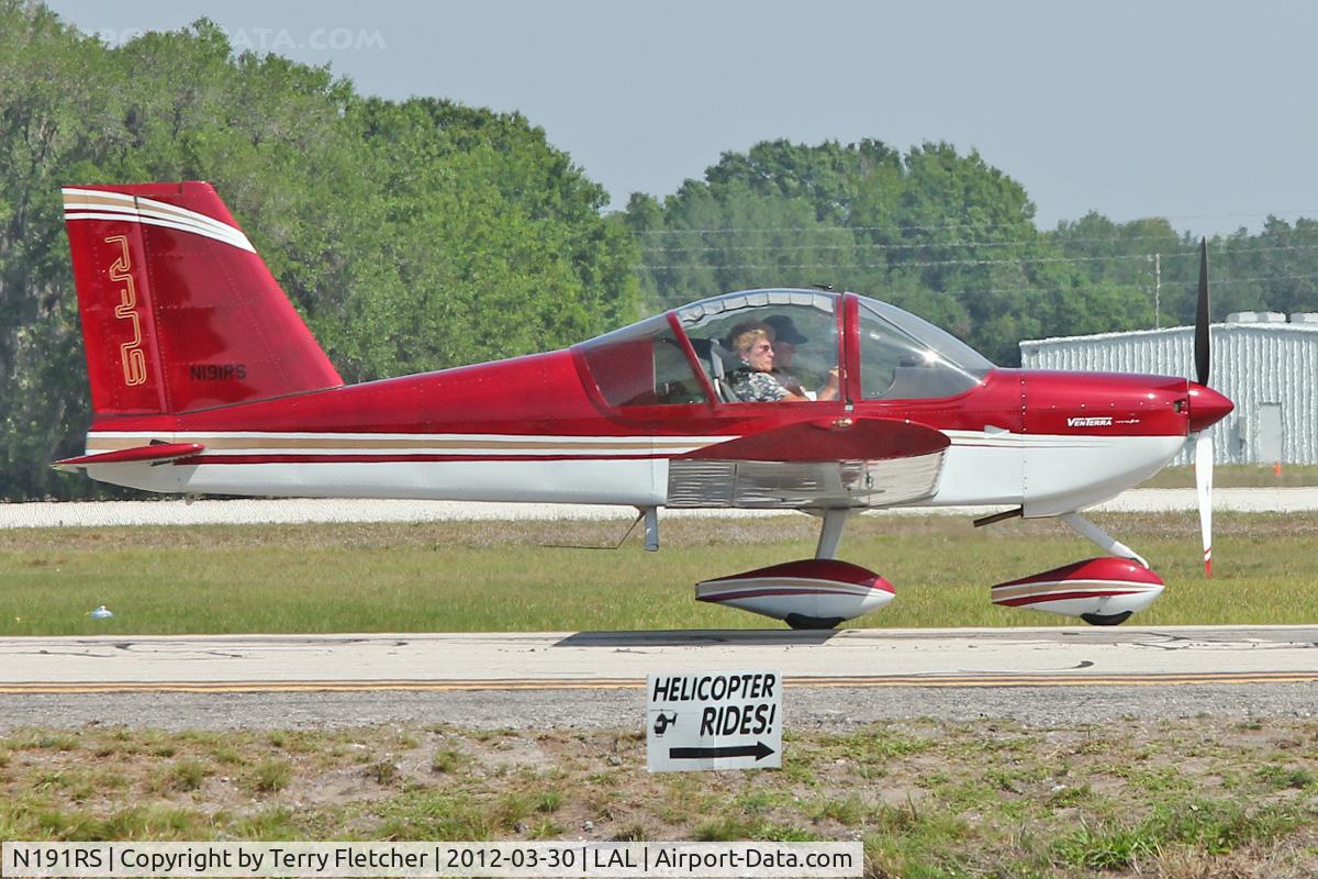 N191RS, Rans S-19 Venterra C/N 090800036, At 2012 Sun N Fun