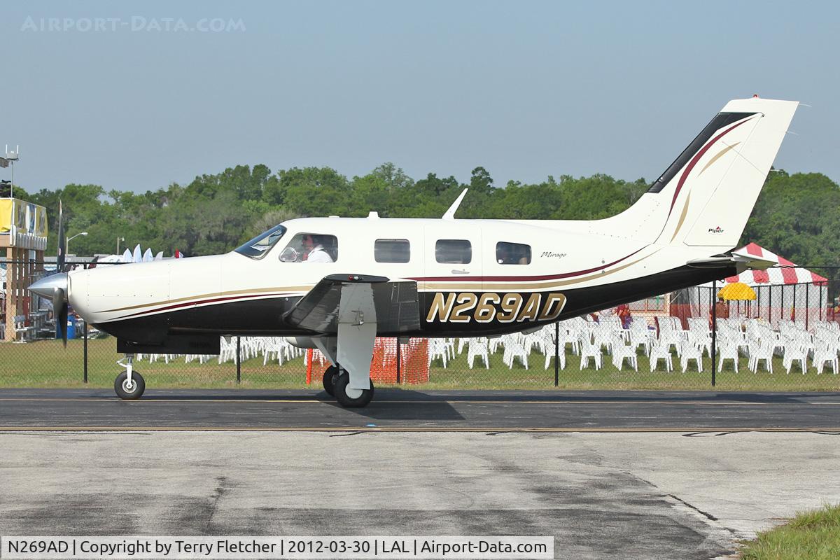 N269AD, 2006 Piper PA-46-350P Malibu Mirage C/N 4636387, At 2012 Sun N Fun