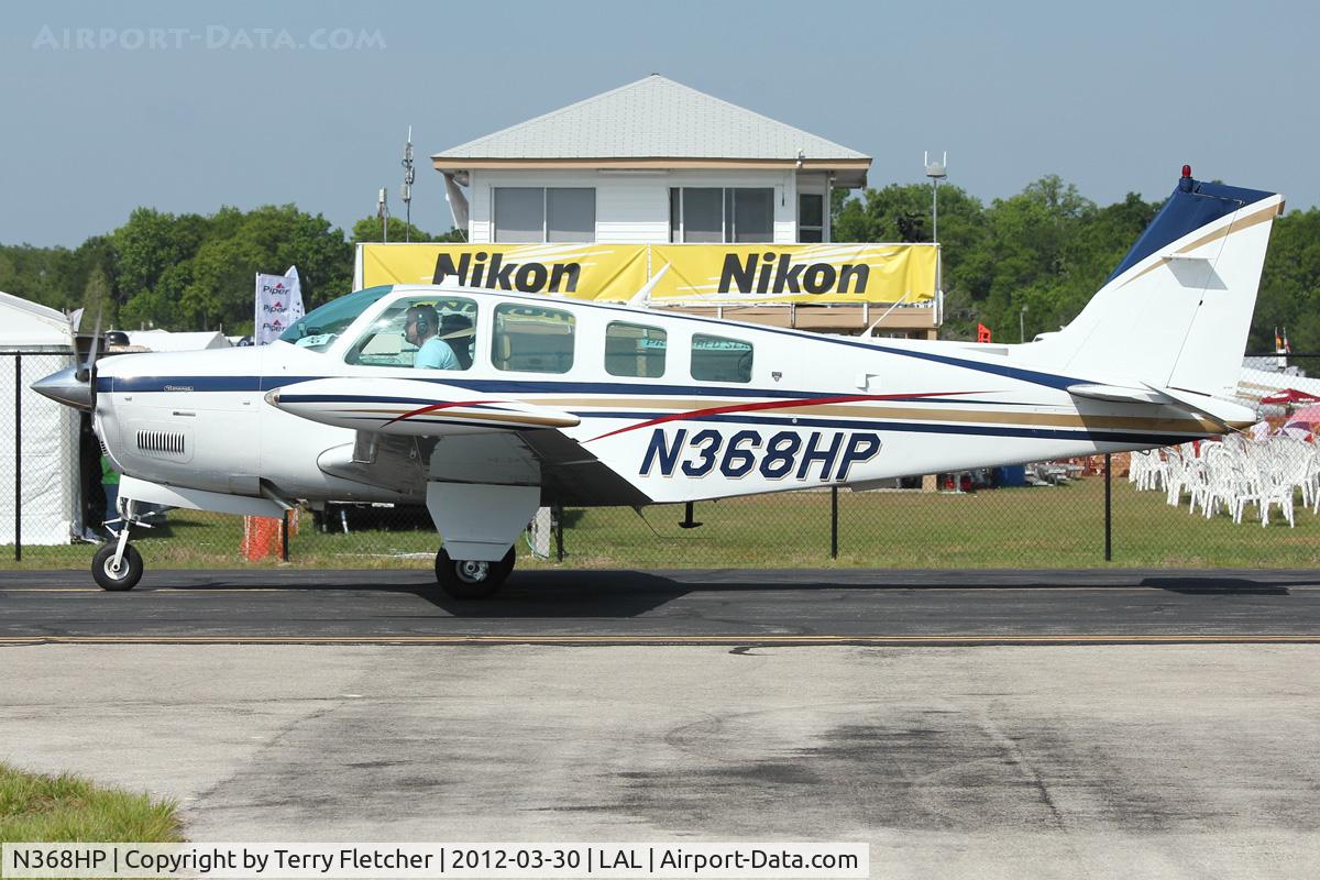 N368HP, 1981 Beech A36 Bonanza 36 C/N E-1833, At 2012 Sun N Fun