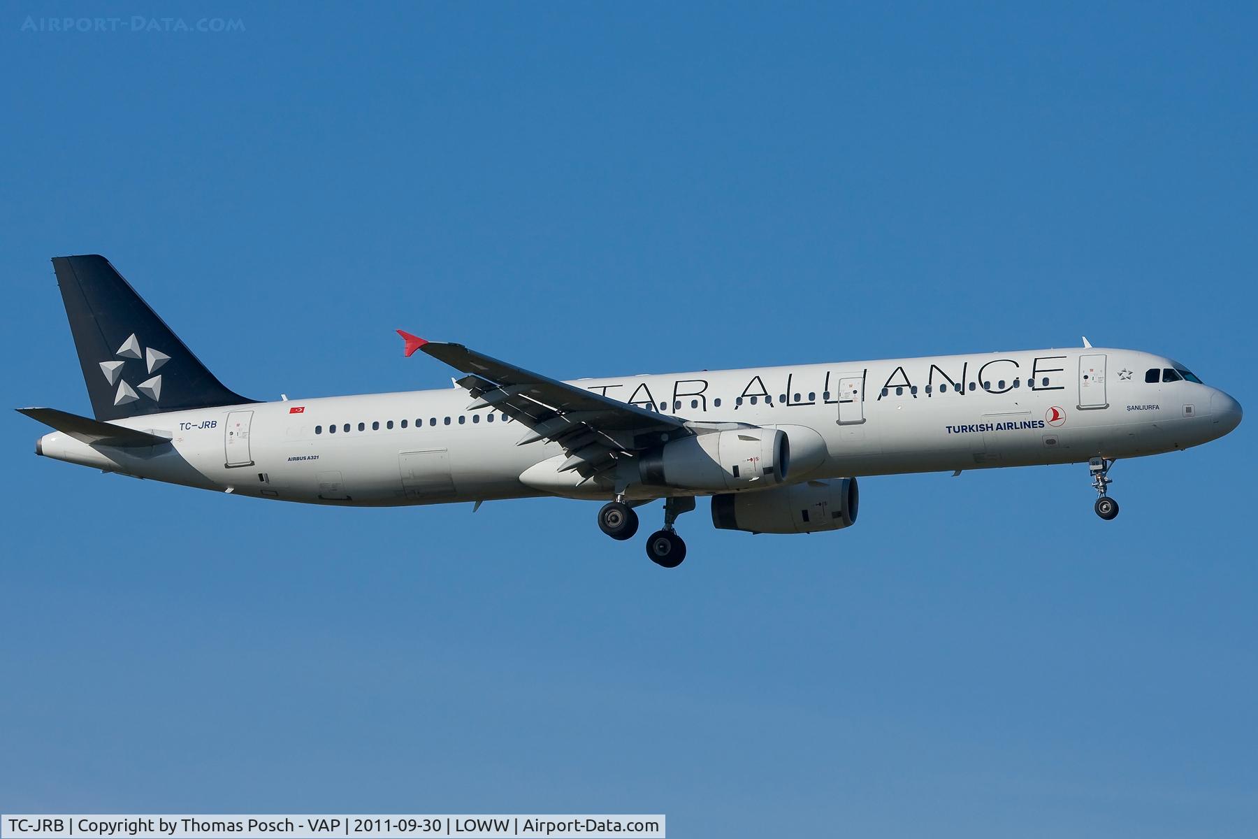 TC-JRB, 2006 Airbus A321-231 C/N 2868, Turkish Airlines