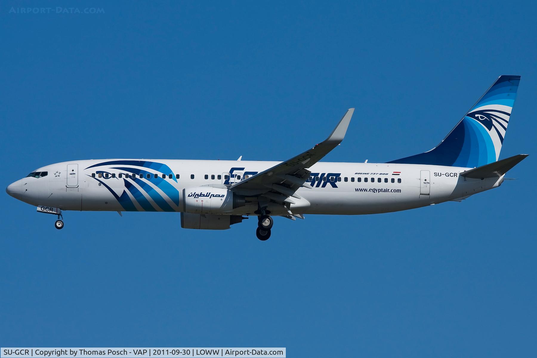 SU-GCR, 2009 Boeing 737-866 C/N 35562, Egypt Air