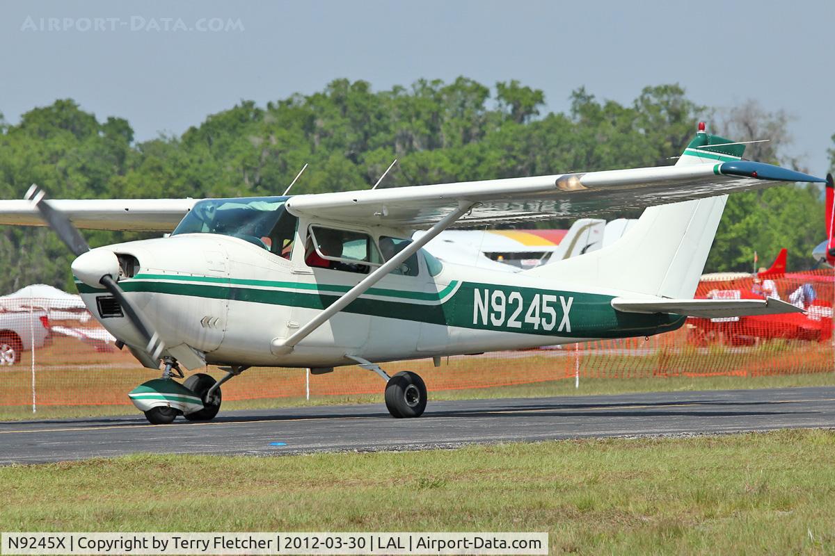 N9245X, 1961 Cessna 182E Skylane C/N 18253645, At 2012 Sun N Fun