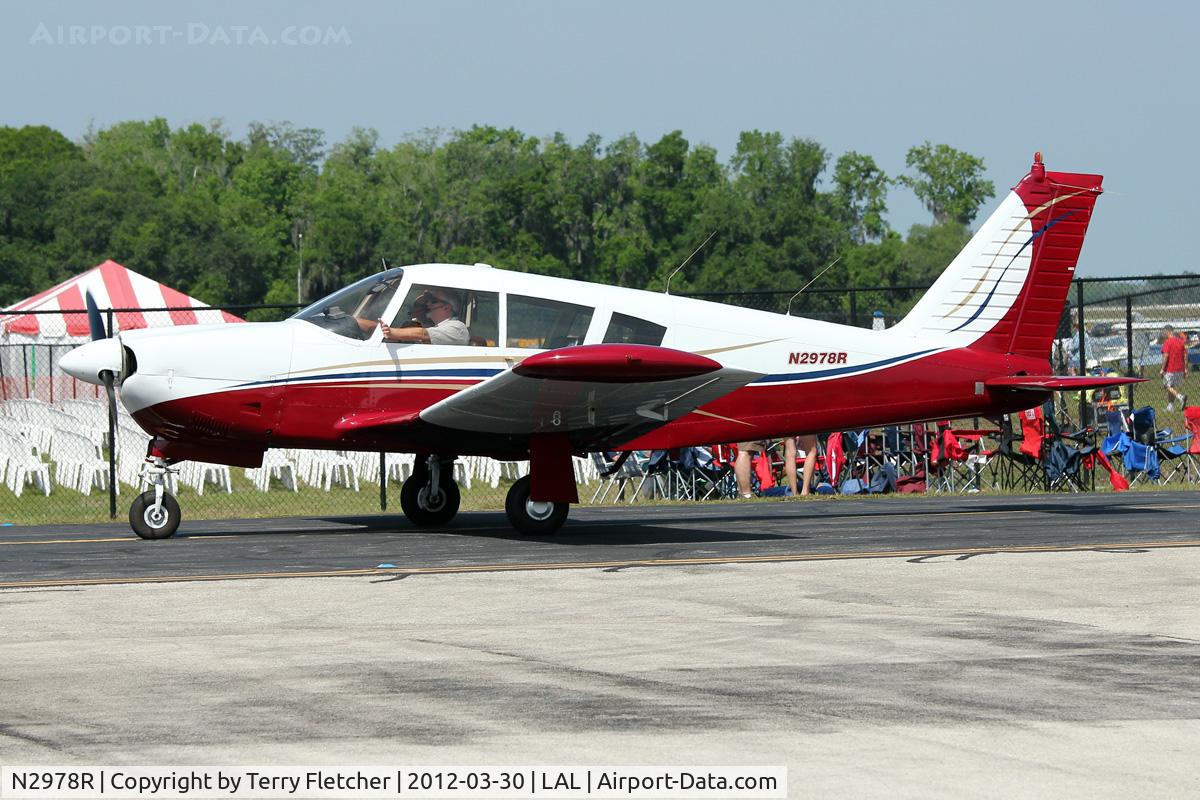 N2978R, 1969 Piper PA-28R-200 C/N 28R-35365, At 2012 Sun N Fun