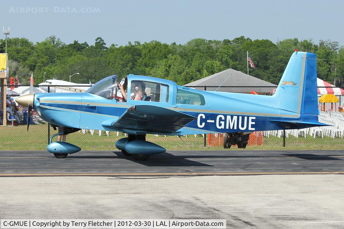 C-GMUE, 1977 Grumman American AA-5A Cheetah C/N AA5A-0401, At 2012 Sun N Fun