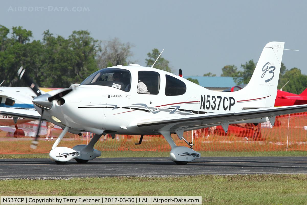 N537CP, 2008 Cirrus SR22 G3 C/N 3038, At 2012 Sun N Fun