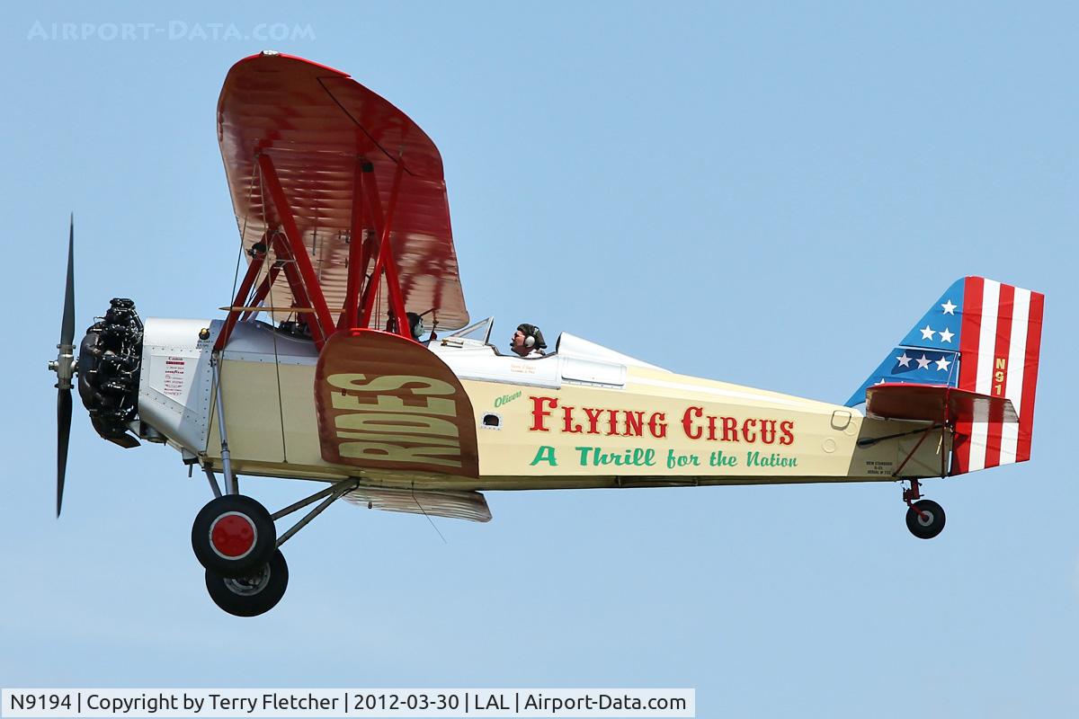 N9194, 1929 New Standard D-25 C/N 133, At 2012 Sun N Fun