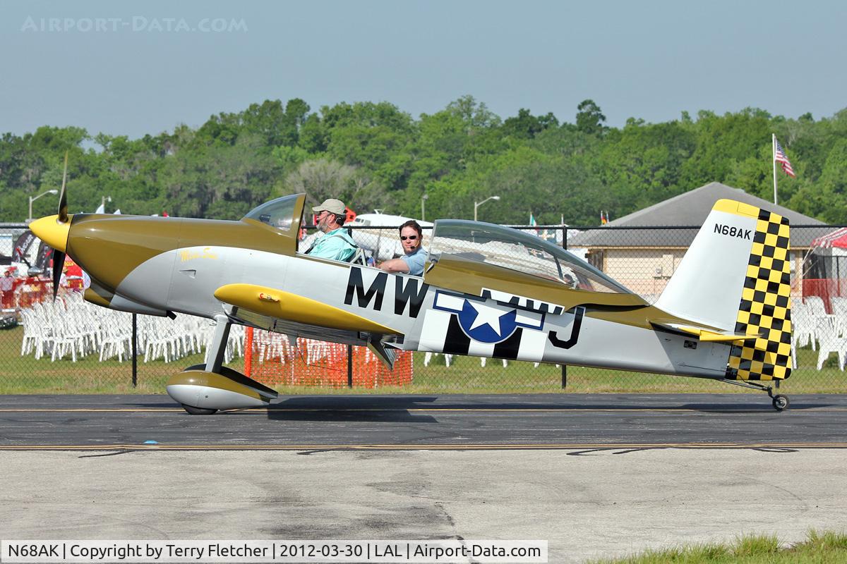 N68AK, 2005 Vans RV-8 C/N 80749, At 2012 Sun N Fun