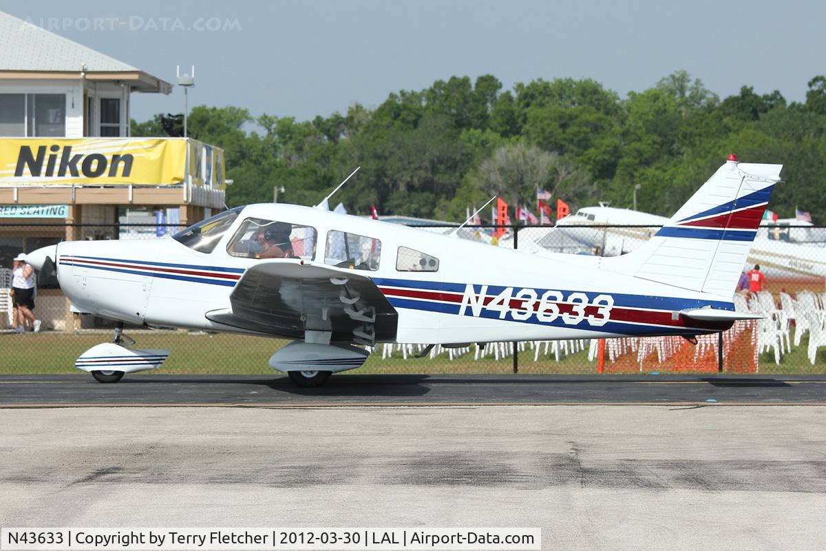 N43633, 1974 Piper PA-28-151 C/N 28-7415547, At 2012 Sun N Fun