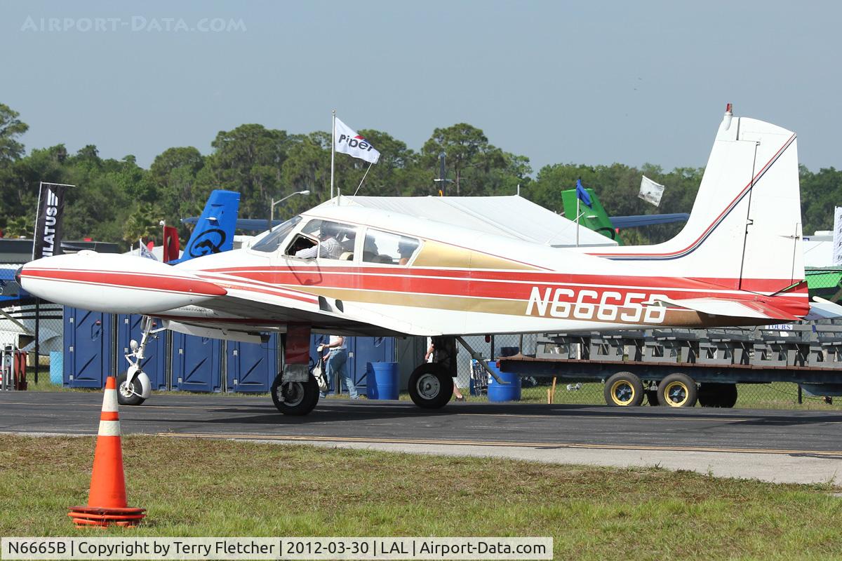 N6665B, 1958 Cessna 310B C/N 35765, At 2012 Sun N Fun