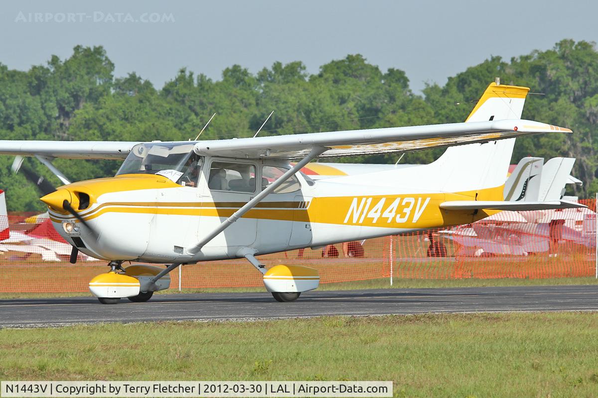 N1443V, 1974 Cessna 172M C/N 17263580, At 2012 Sun N Fun