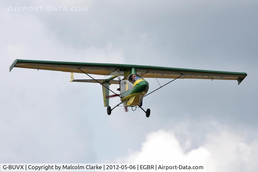 G-BUVX, 1994 CFM Streak Shadow C/N PFA 206-12410, CFM Streak Shadow at Breighton Airfield's 2012 May-hem Fly-In.