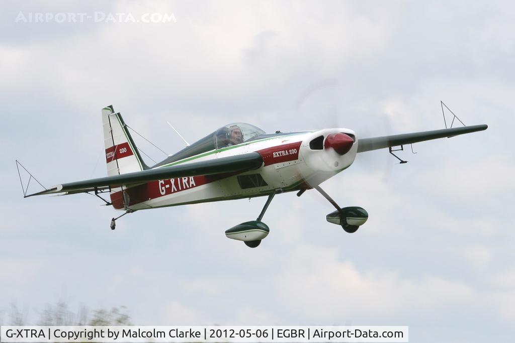 G-XTRA, 1987 Extra EA-230 C/N 12A, Extra EA-230 at Breighton Airfield's 2012 May-hem Fly-In.