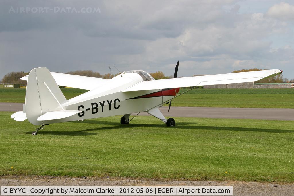 G-BYYC, 2000 Hapi Cygnet SF-2A C/N PFA 182-12311, Hapi Cygnet SF-2A at Breighton Airfield's 2012 May-hem Fly-In.