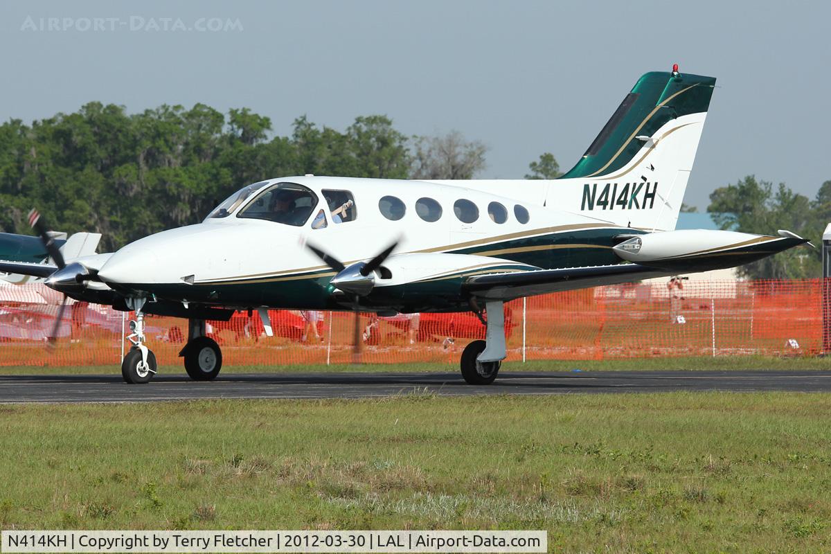 N414KH, 1977 Cessna 414 Chancellor C/N 414-0915, At 2012 Sun N Fun
