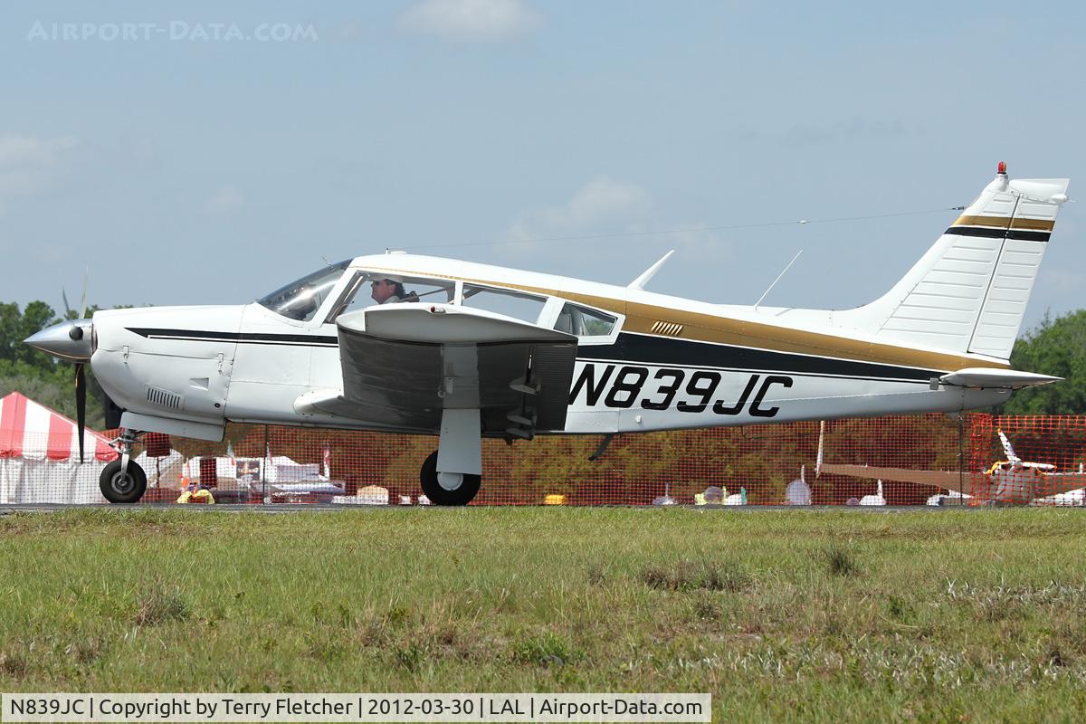 N839JC, 1973 Piper PA-28R-200 C/N 28R-7335193, At 2012 Sun N Fun