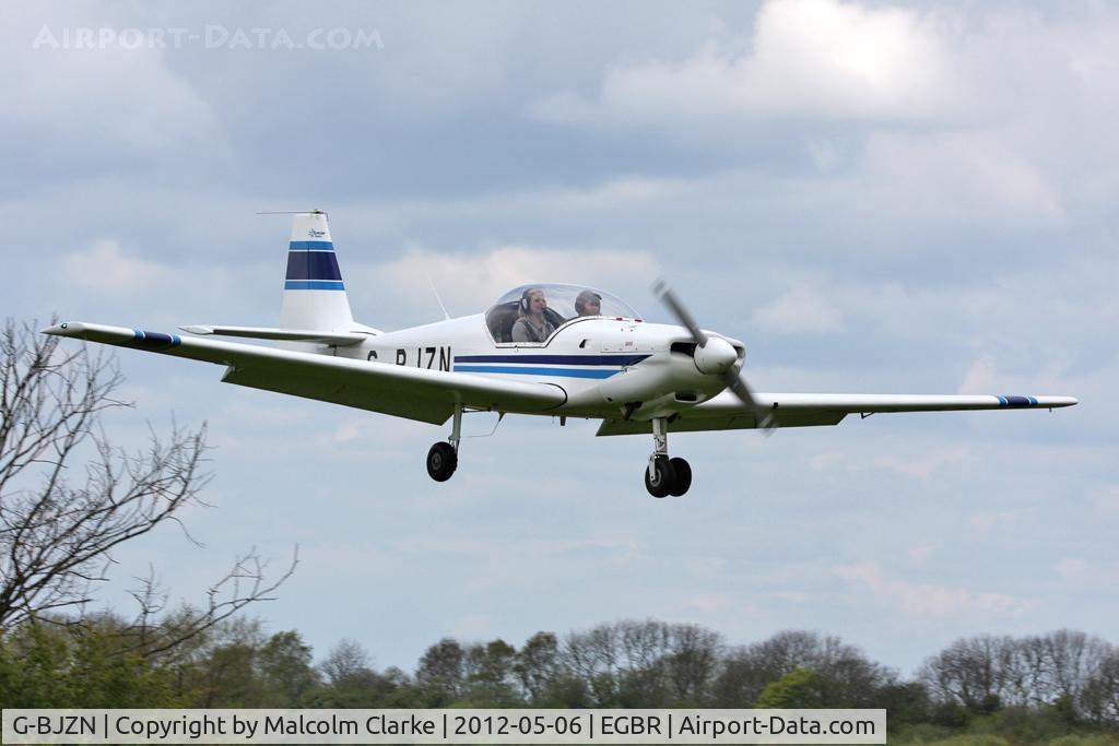 G-BJZN, 1982 Slingsby T-67A Firefly C/N 1997, Slingsby T-67A at Breighton Airfield's 2012 May-hem Fly-In.