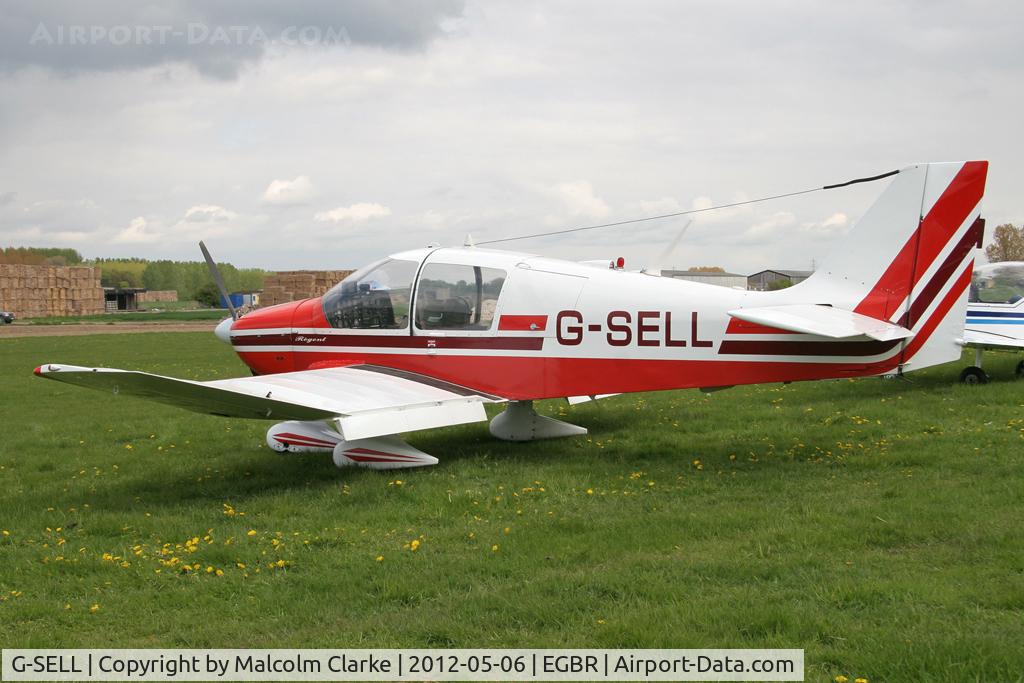 G-SELL, 1976 Robin DR-400-180 Regent Regent C/N 1153, Robin DR-400-180 Regent at Breighton Airfield's 2012 May-hem Fly-In.