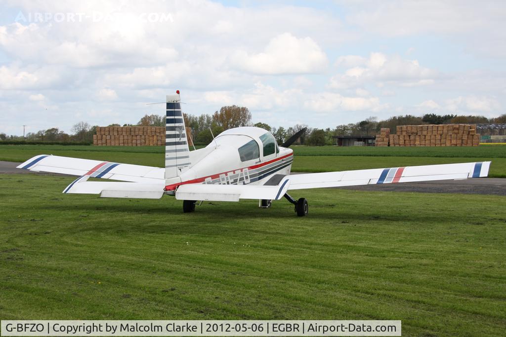 G-BFZO, 1978 Grumman American AA-5A Cheetah C/N AA5A-0697, Grumman American AA-5A at Breighton Airfield's 2012 May-hem Fly-In.