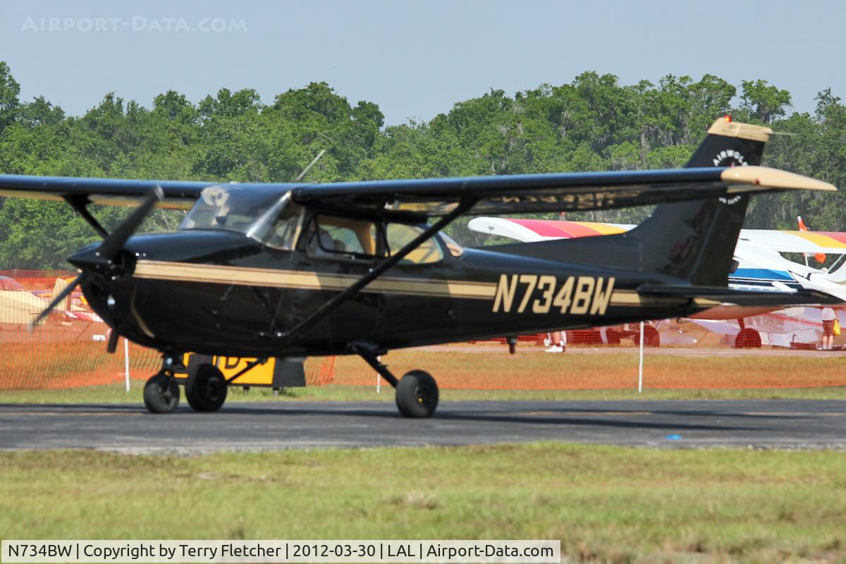 N734BW, 1977 Cessna 172N C/N 17268735, At 2012 Sun N Fun
