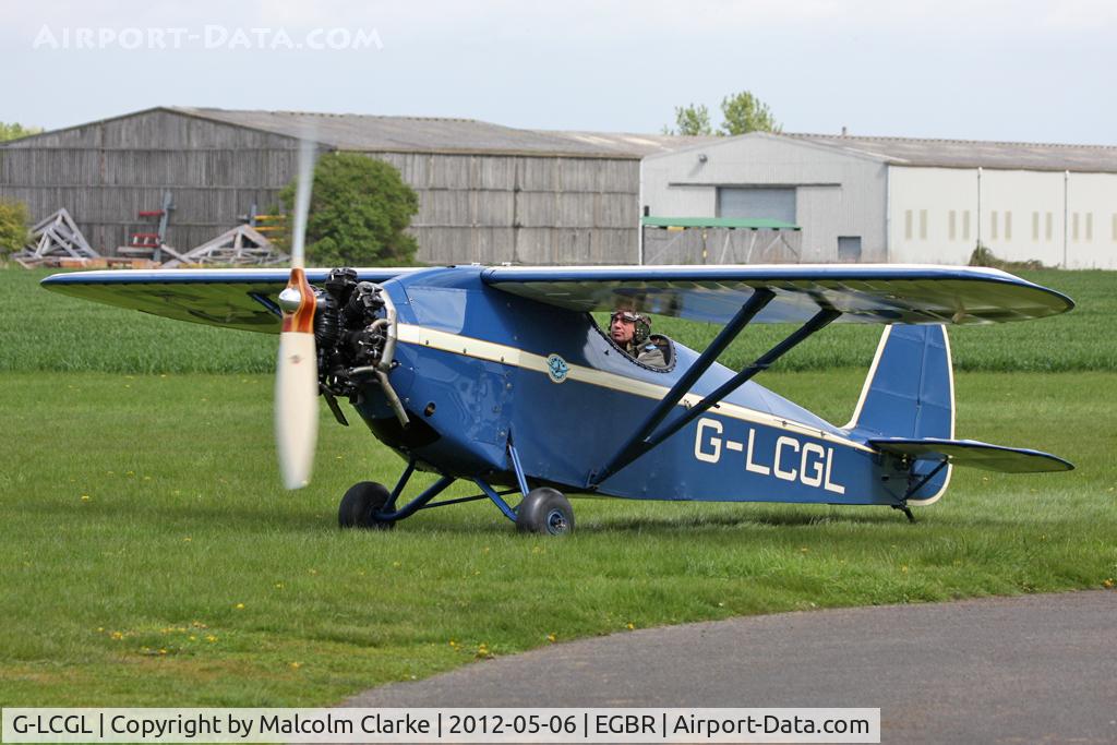 G-LCGL, 1993 Comper CLA7 Swift Replica C/N PFA 103-11089, Comper CLA7 Swift Replica at Breighton Airfield's 2012 May-hem Fly-In.