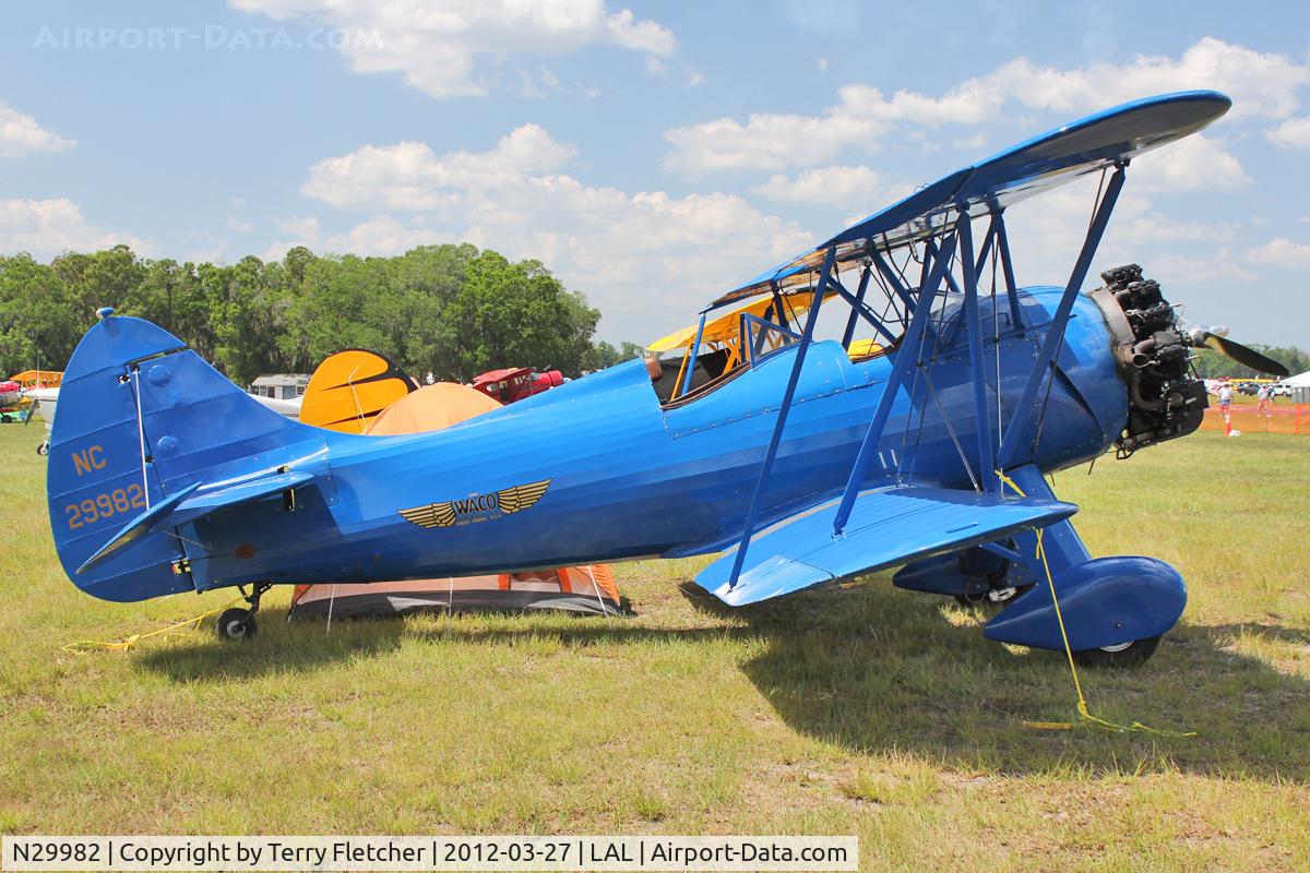 N29982, 1940 Waco UPF-7 C/N 5479, At 2012 Sun N Fun
