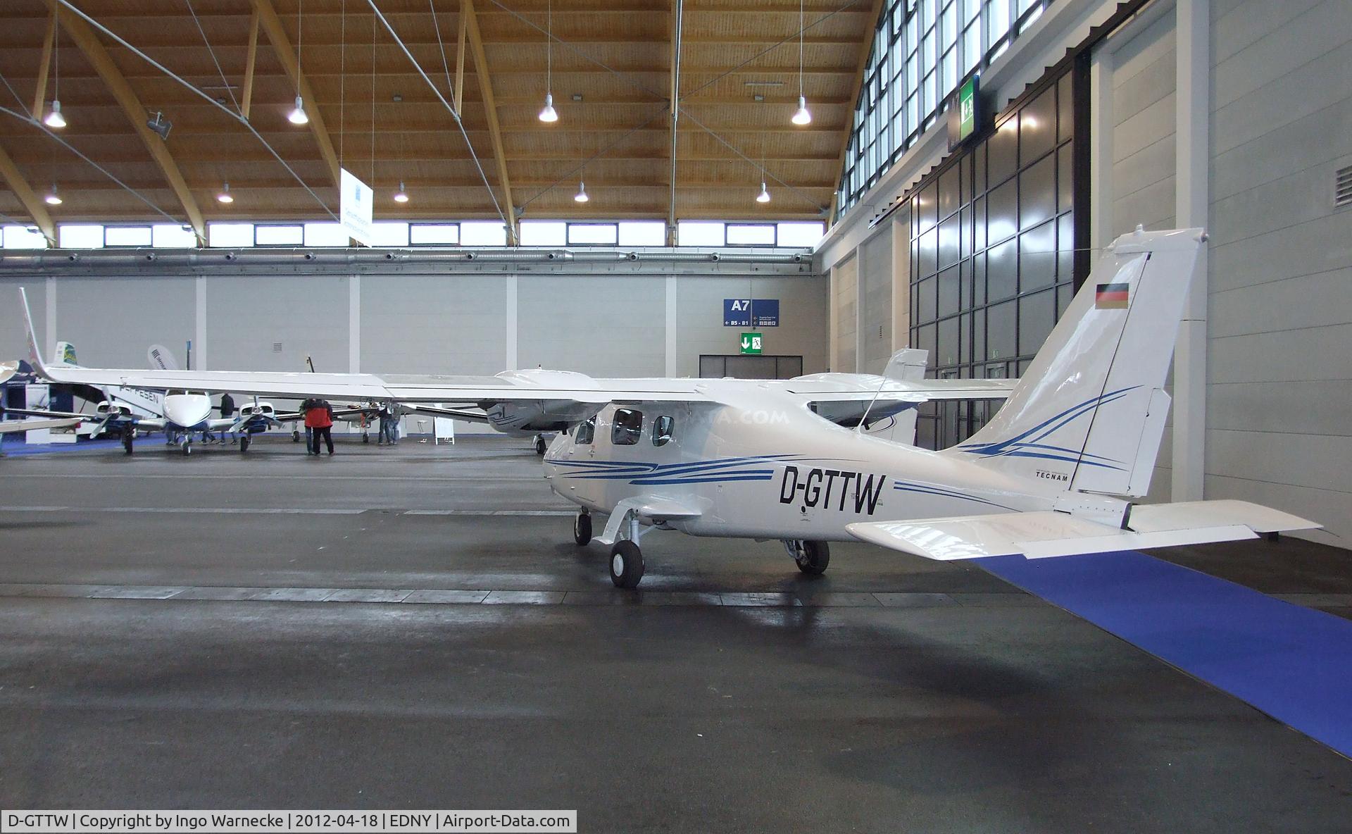 D-GTTW, Tecnam P-2006T C/N 034, Tecnam P2006T at the AERO 2012, Friedrichshafen